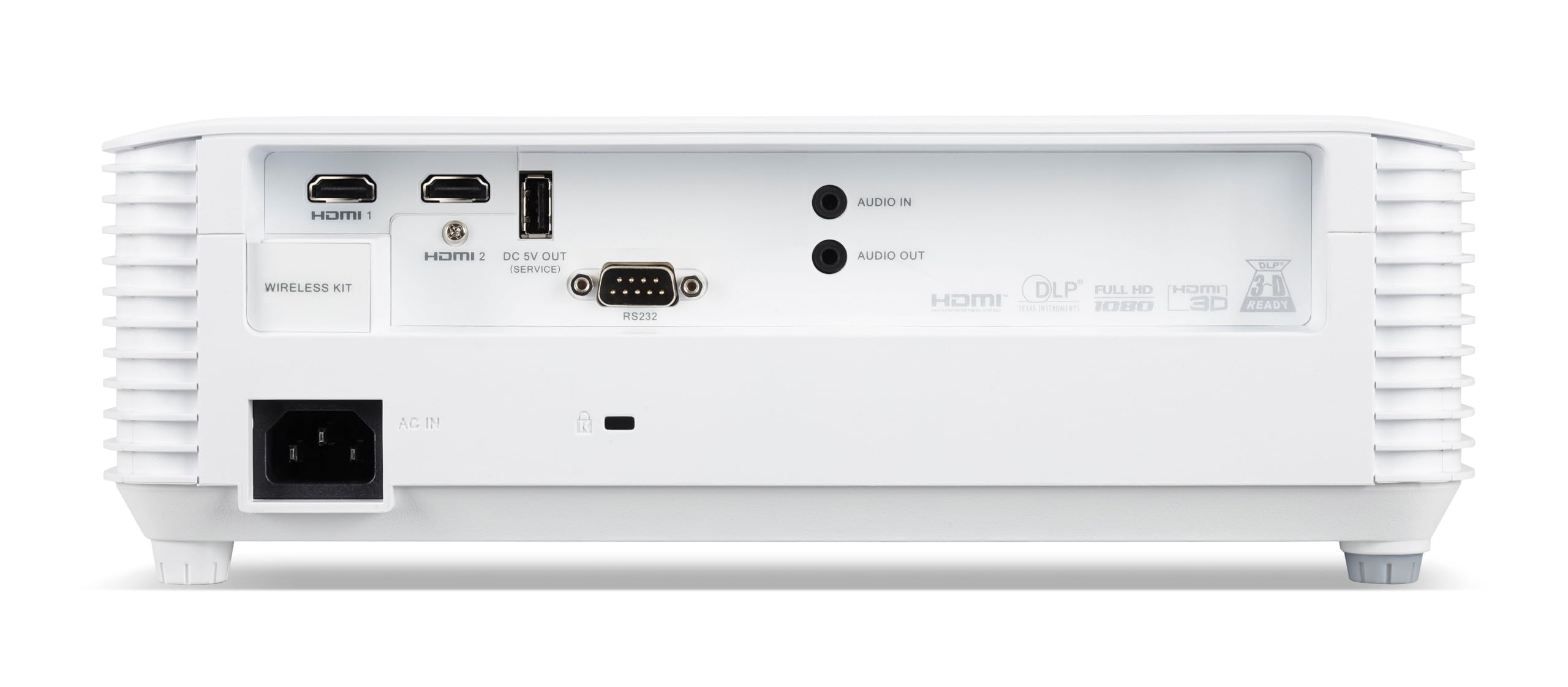 Acer Projektor H6533BDi, Full HD 1080p, 5200 lumenów, biały, projektor kina domowego