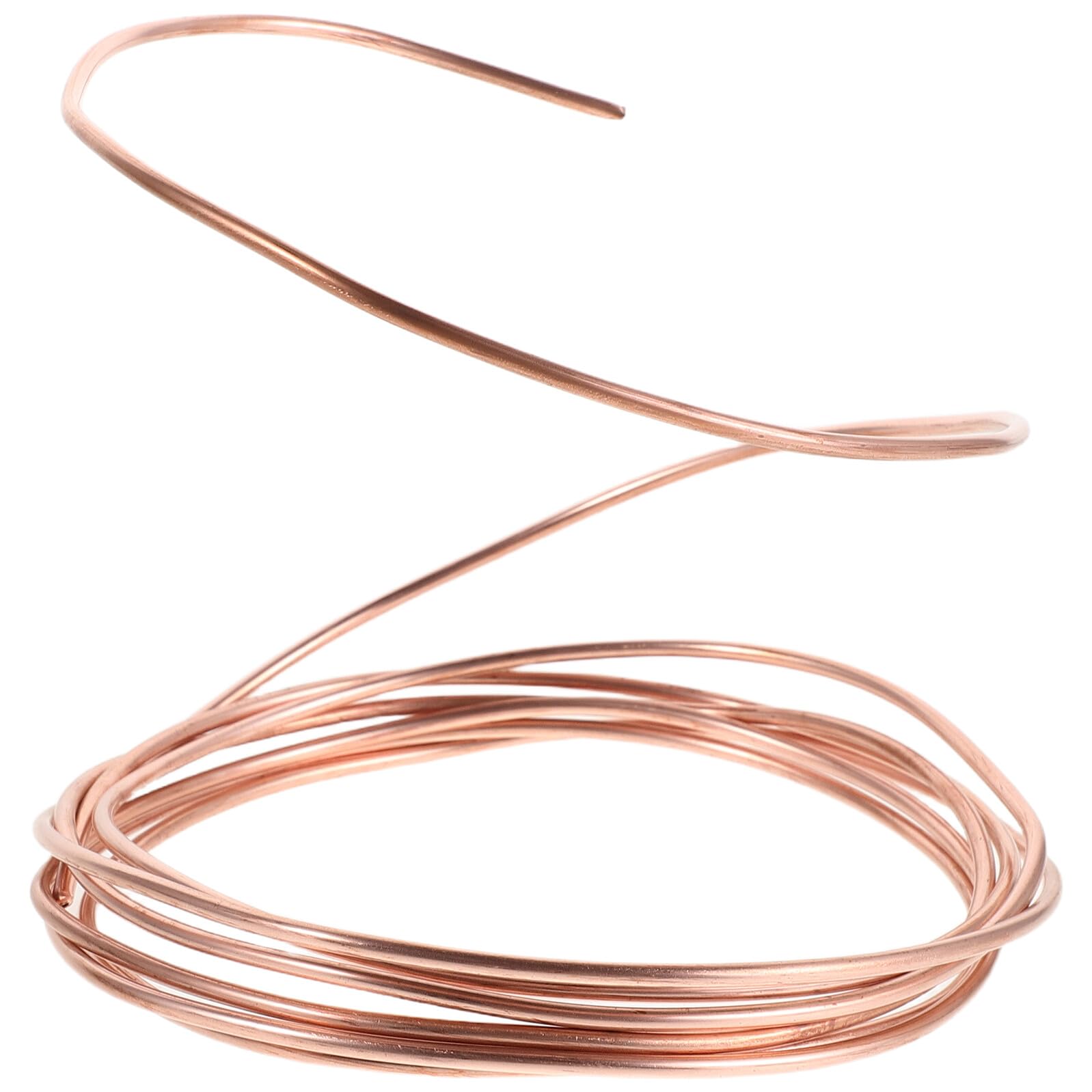NUOBESTY Tube en Cuivre Souple 5 Mètres Diamètre Extérieur 16 MM X Intérieur 06 MM sans Soudure Flexible pour Serpentin de Réfrigération et Climatisation Industrielle Coupe DIY