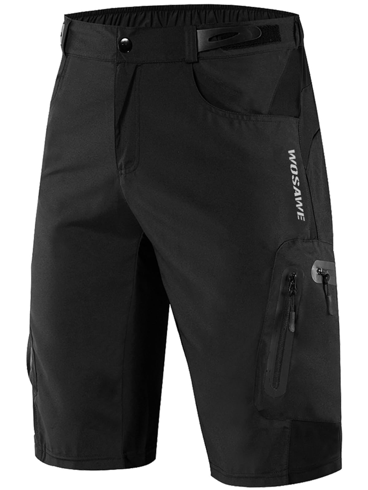 WOSAWE Shorts de Cyclisme Respirant Confortable Cuissard de Vélo pour Casual VTT Courir Equitation