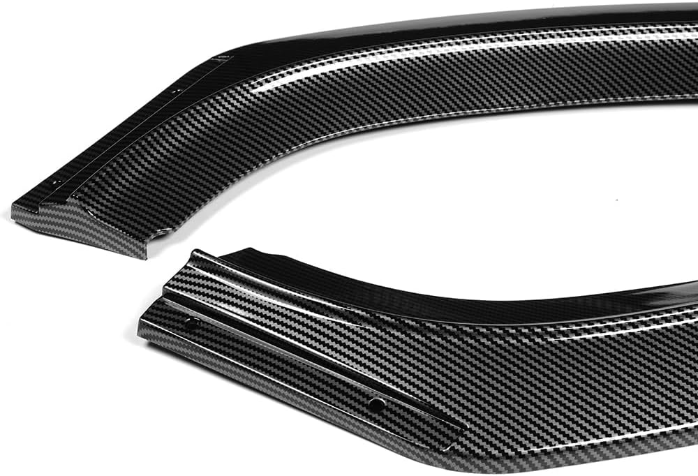 W-POWER, Front Bumper Lip fit for Compatible with BMW (F22/F23) 2-Series 220i 228i 230i M240i M235i Base 2014-2021, Front Lip Spoiler Air Chin Body Kit Splitter ABS (Painted Carbon Fiber)