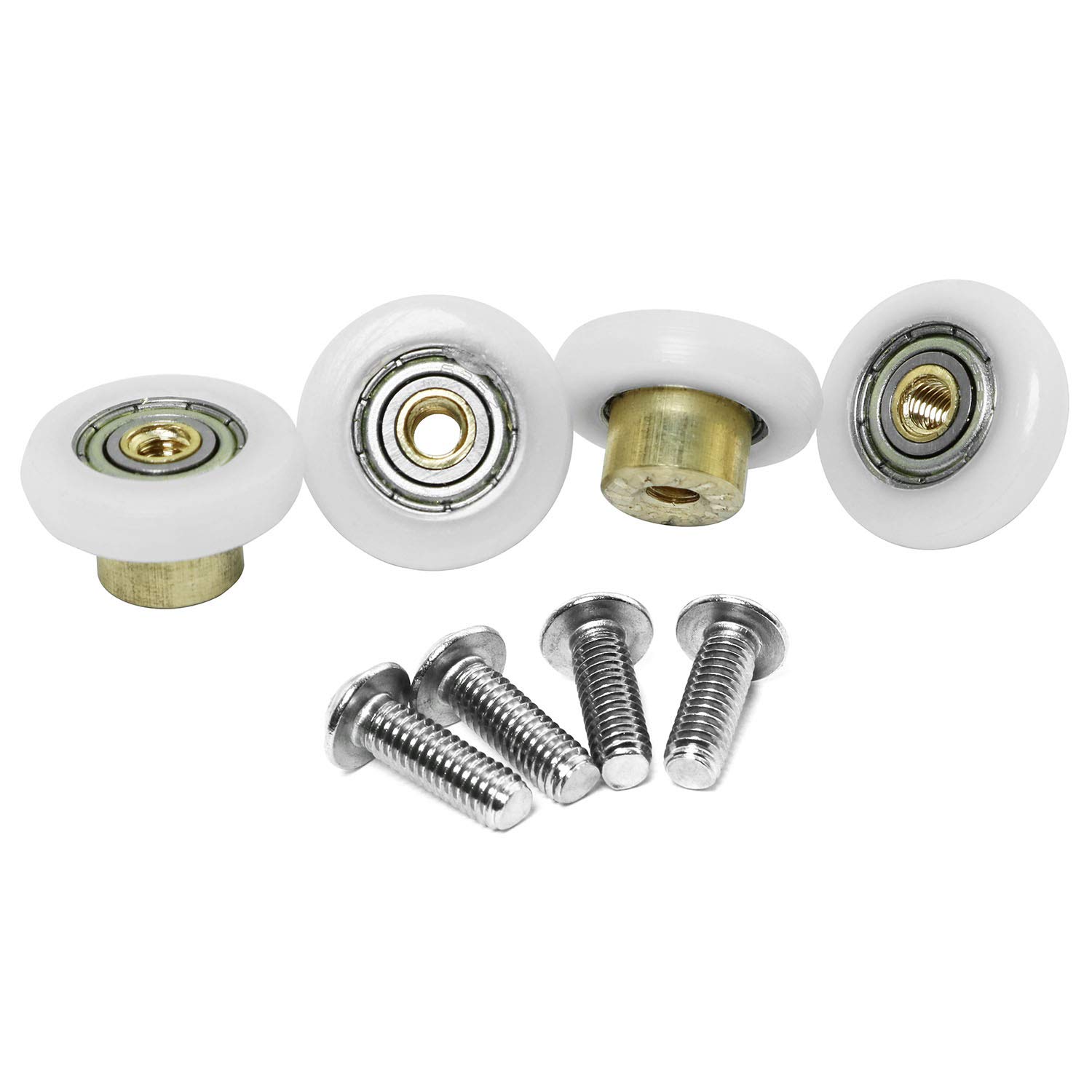 Buy Magic&shell Shower Door Roller 4PCS 19mm Round Tub Enclosure