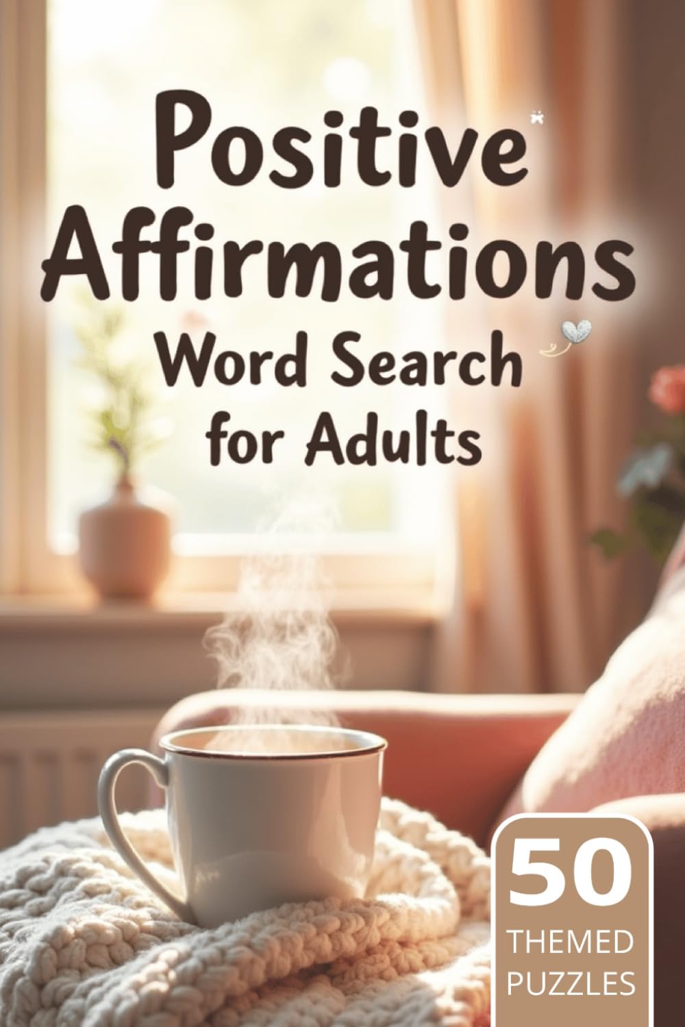 Positive Affirmations Word Search for Adults: Cultivate Calm & Confidence! Dive into This Inspiring Positive Affirmations Puzzle Book for Adults. Your Daily Dose of Positivity!
