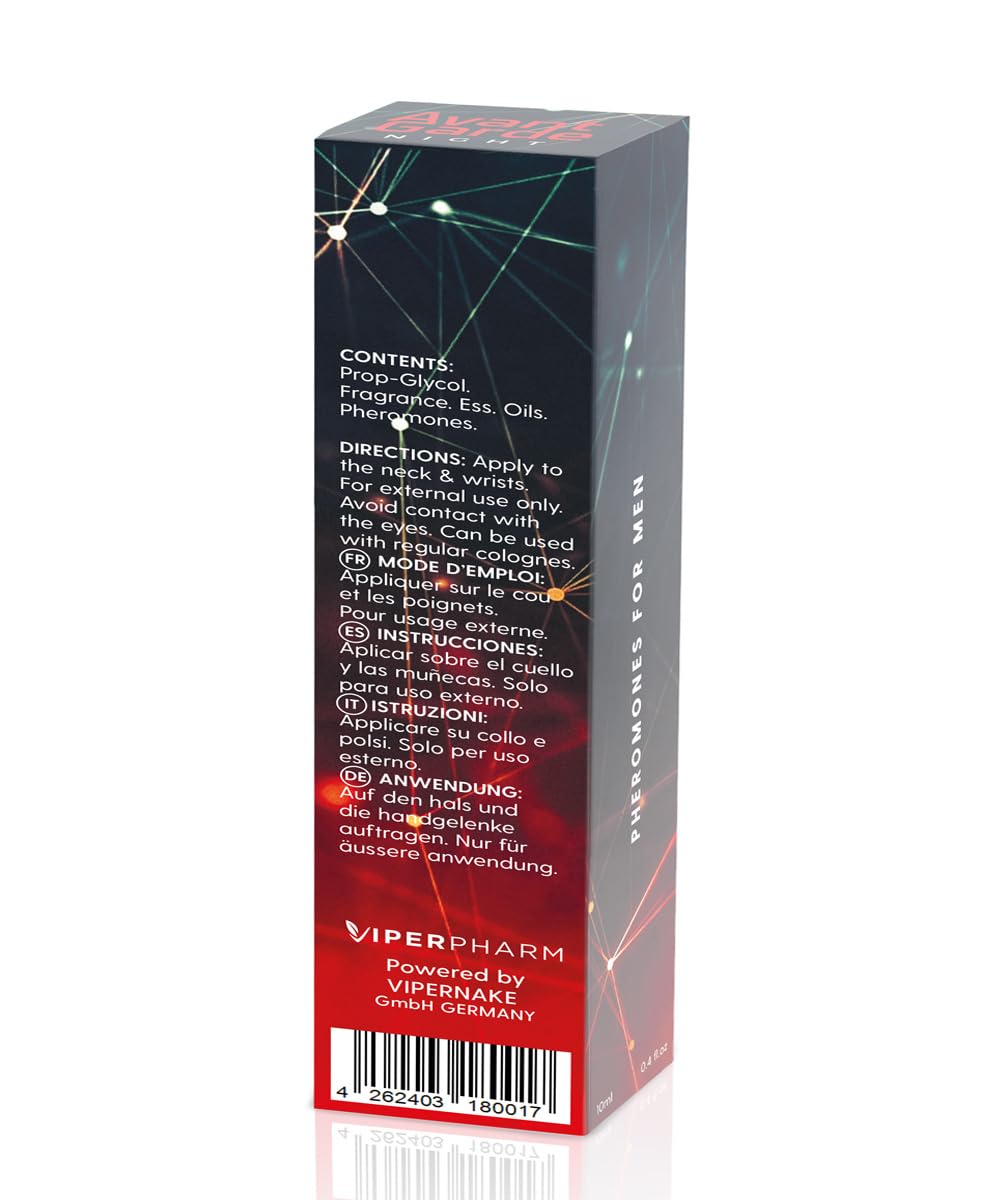 Avant Garde Night Roll‑On Parfum aux Phéromones pour Hommes -10ml -ViperPharm