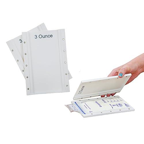 Bandejas planas magnéticas para leche materna, accesorio para extractor de leche materna, bolsas planas de almacenamiento de leche materna, (para