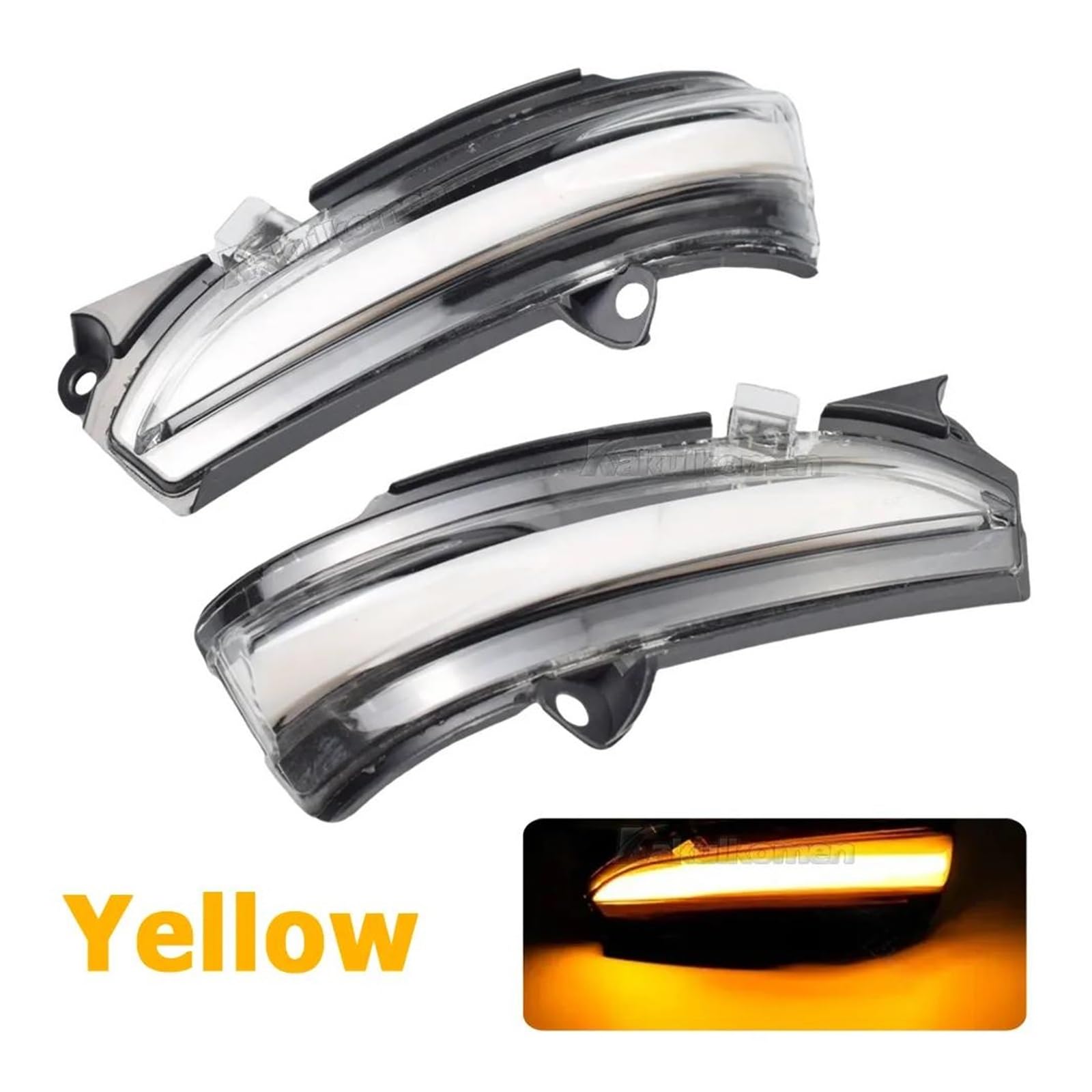 Coppia Di Indicatori Di Direzione Dinamici A LED Per Specchietto – Compatibile Con Ford Mondeo MK5 2014-2019 E Fusion 2014-2018 - 4
