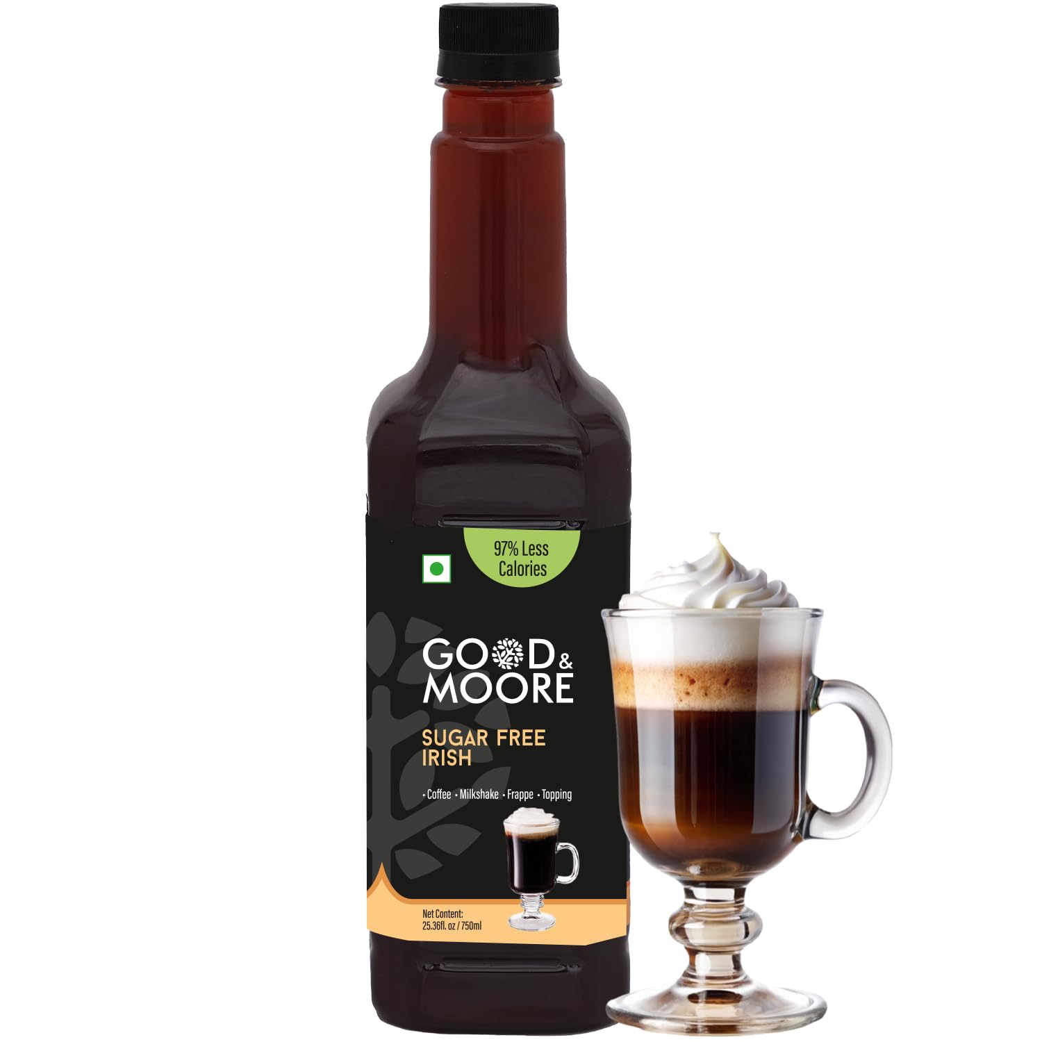 See full amazon price history chart for GOOD&MOORE Sugar free Irish Syrup | For Coffee, Milkshake, Frappe, Cold-coffee, Pancakes and more | Diabetic Friendly | Concentrated Syrup | Ready to mix | Premium Syrup | 750ml GOOD&MOORE Sugar free Irish Syrup | For Coffee, Milkshake, Frappe, Cold-coffee, Pancakes and more | Diabetic Friendly | Concentrated Syrup | Ready to mix | Premium Syrup | 750ml (B0B4W5ZRFZ) Amazon Price History, Amazon Price Tracker