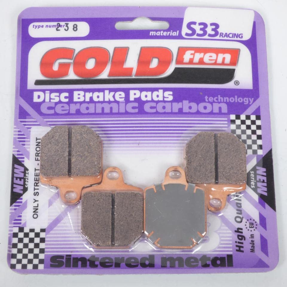 Plaquette de frein Gold Fren AVG Husaberg 570 FS pour stopper le fading