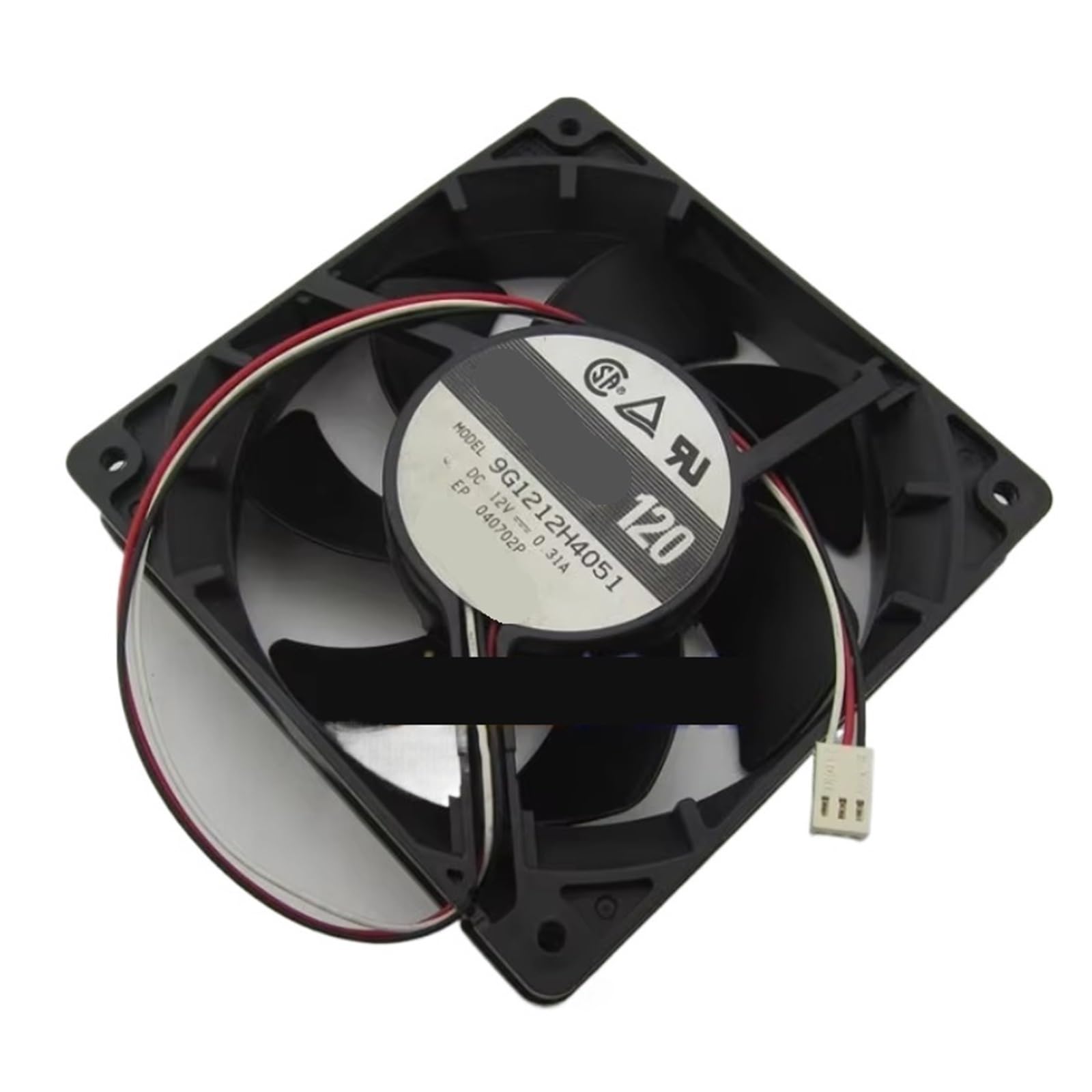 TPKMVGAP 9G1212H4051 DC 12V 0.31A 120x120x25mm 3-wire Server Cooling Fan