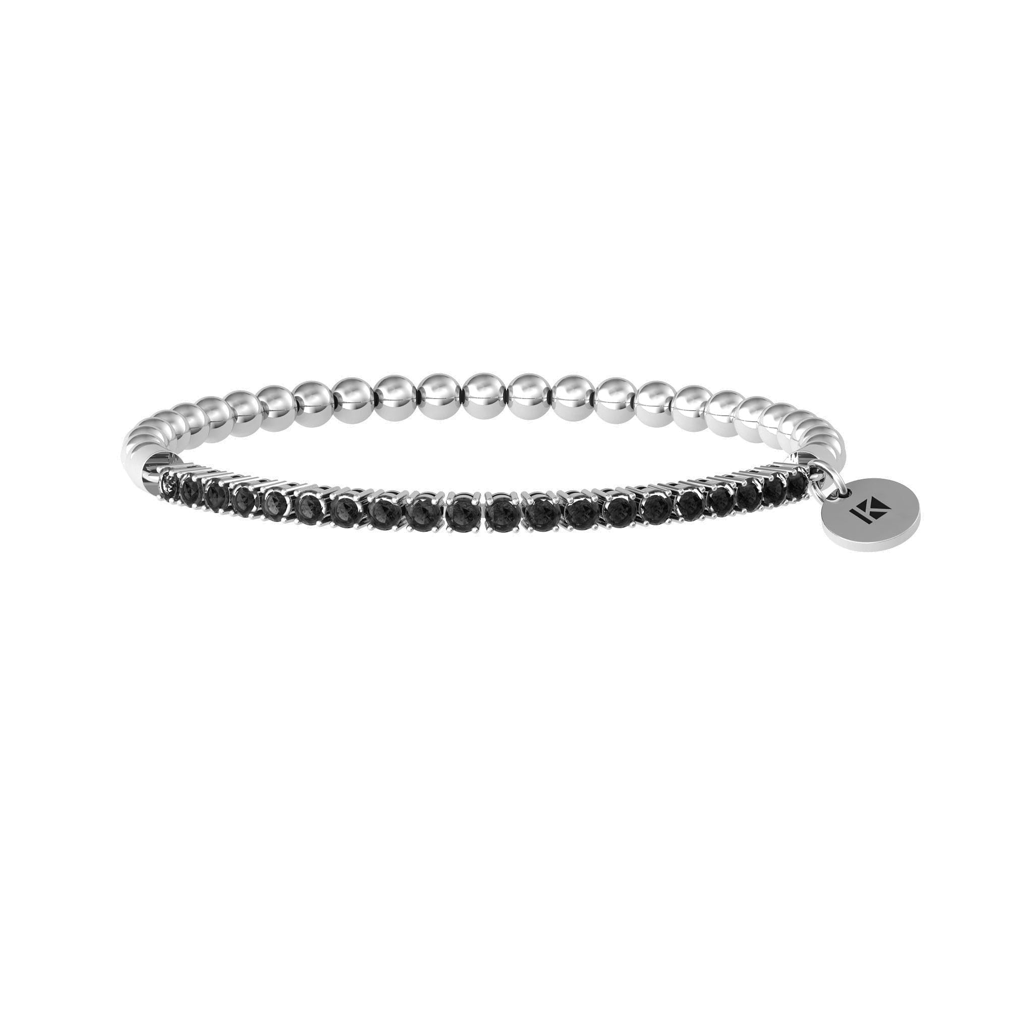 KIDULT - Bracciale Donna - Tennis in Zirconi Neri - 731975