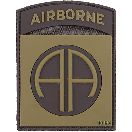 101 INC82nd Airborne PVC Patch