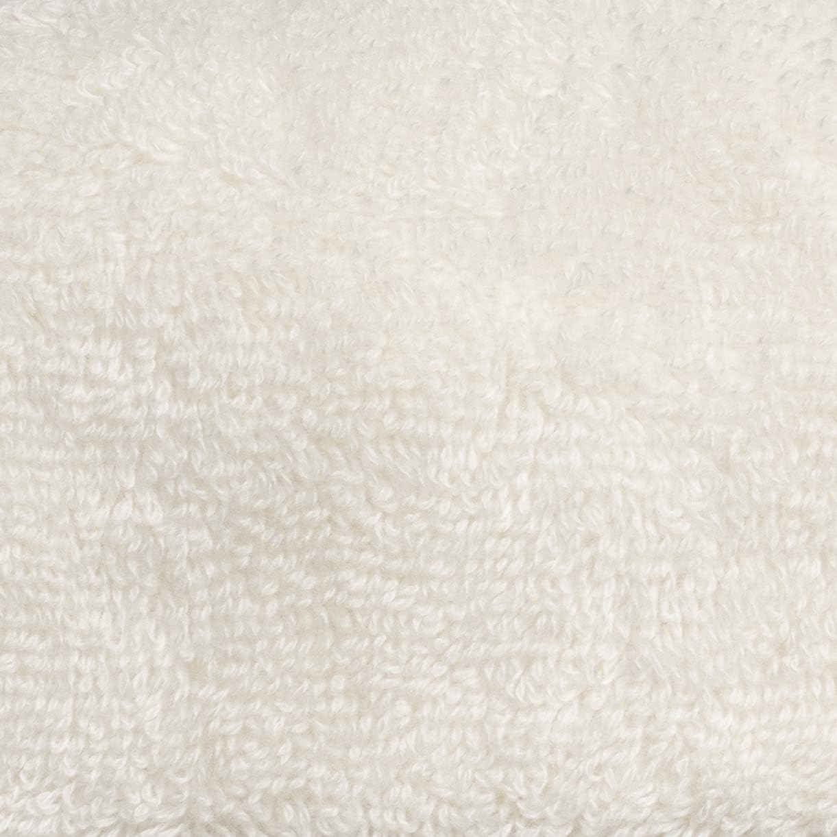 Lot de 6 Serviettes de Bain 100% Coton Bio – Certifiées GOTS – Serviettes de qualité hôtelière – 700 g/m² – 2 Serviettes de Bain 30 x 146 cm – 2 essuie-Mains 40,6 x 76,2 cm – 2 débarbouillettes de 33