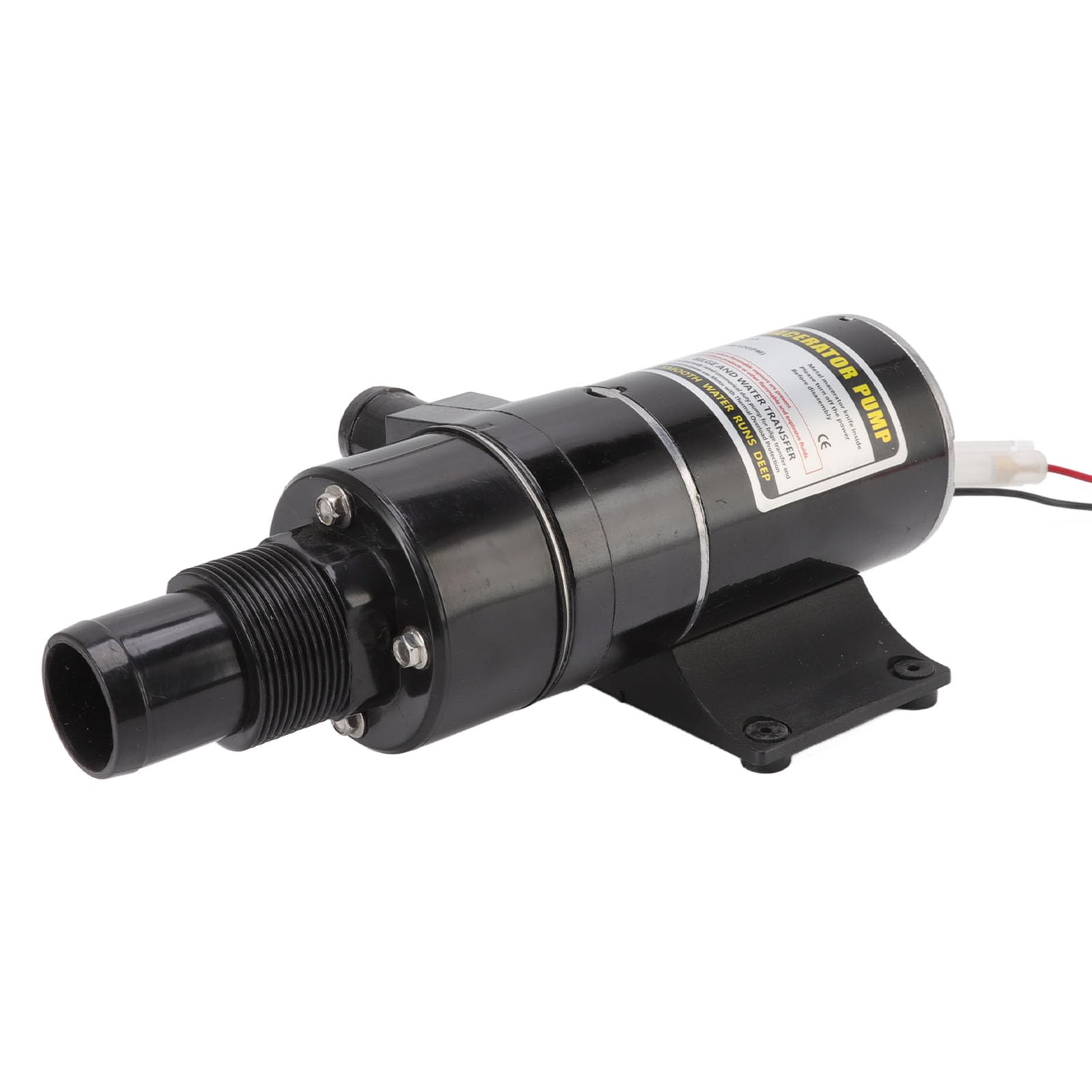 Bomba Trituradora Multieficiente para Inodoro, RV, Yate, Cocina, 12 V, Servicio the Rate Waste Pump, Bomba Trituradora, de Residuos Portátil, de Residuos Macerator, de RV, Inodoro (24V)