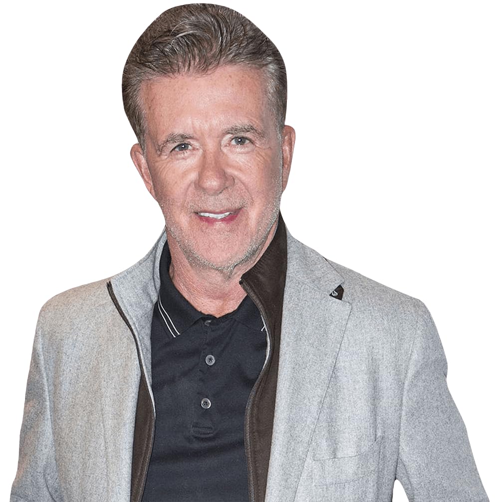 Alan Willis Thicke (Grey Jacket) Half Body Buddy Cutout