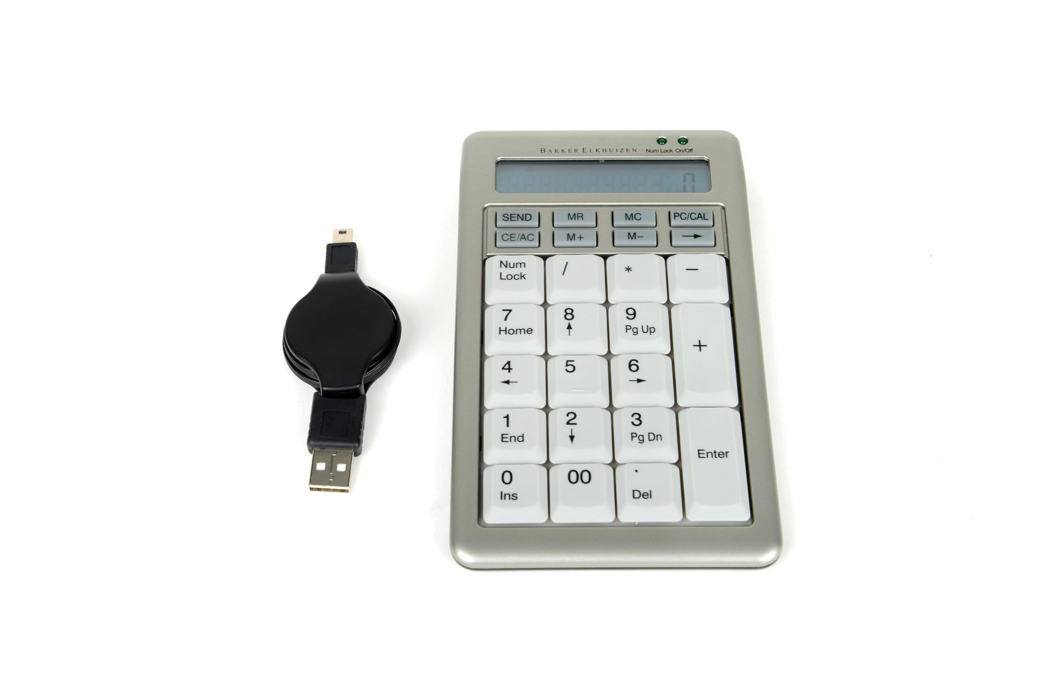 Bakker Elkhuizen S-Board 840 Teclado numérico USB, Plata