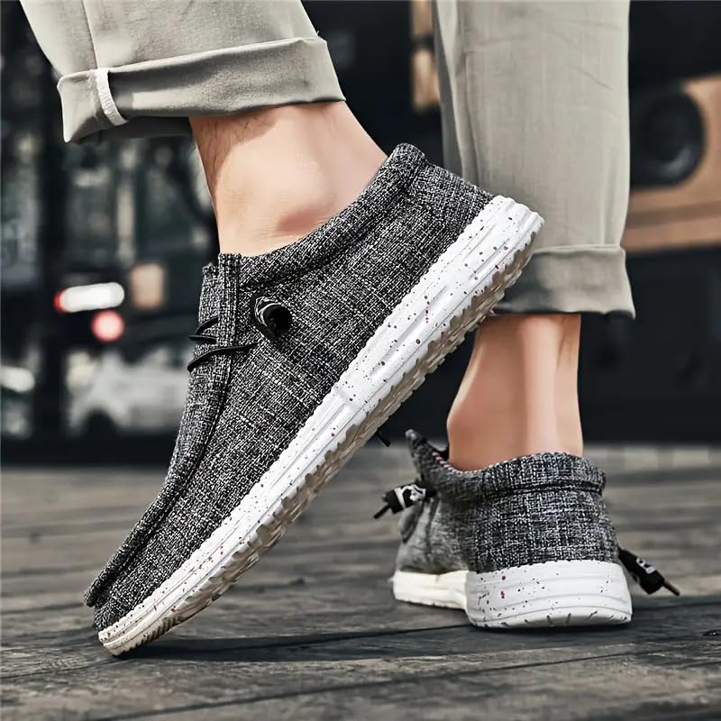 Image of Cruiser Mens Comfort & Style with Soft Cushioned Insole | Lightweight Comfort Classic Canvas Sneakers for Everyday Wear |Trendy Lace-Up Design for Casual Outfits (2631)