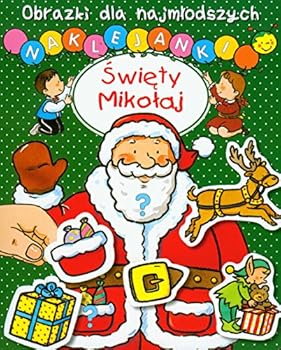 Paperback LwiÄty MikoLaj. Obrazki dla najmLodszych. Naklejanki - Christophe Hublet [KSIÄLtKA] [Polish] Book