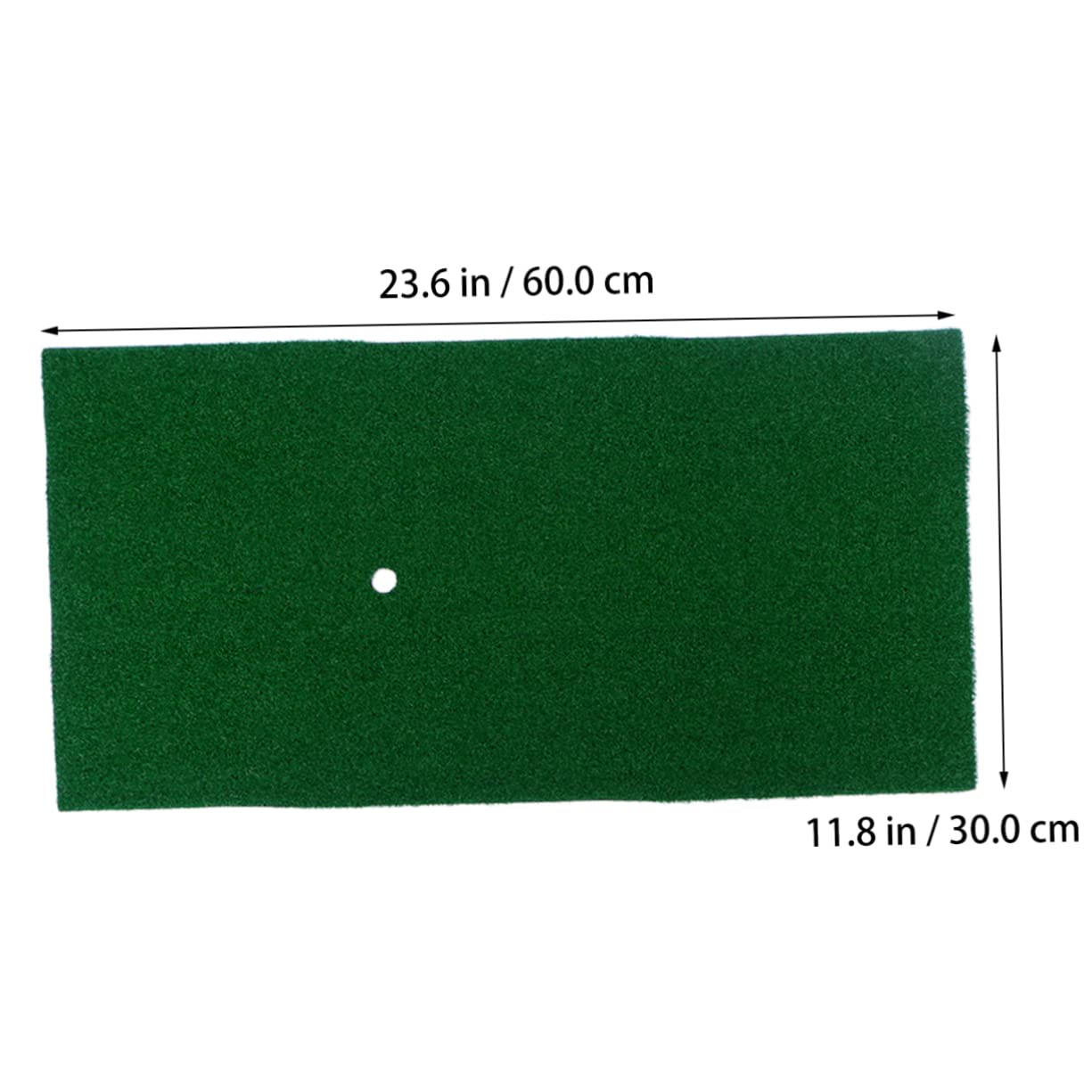 Mipcase Indoor Golf Practice Mat Woven Turf Easy to Clean Maintain Portable Hitting Mat for Backyard Indoor Training