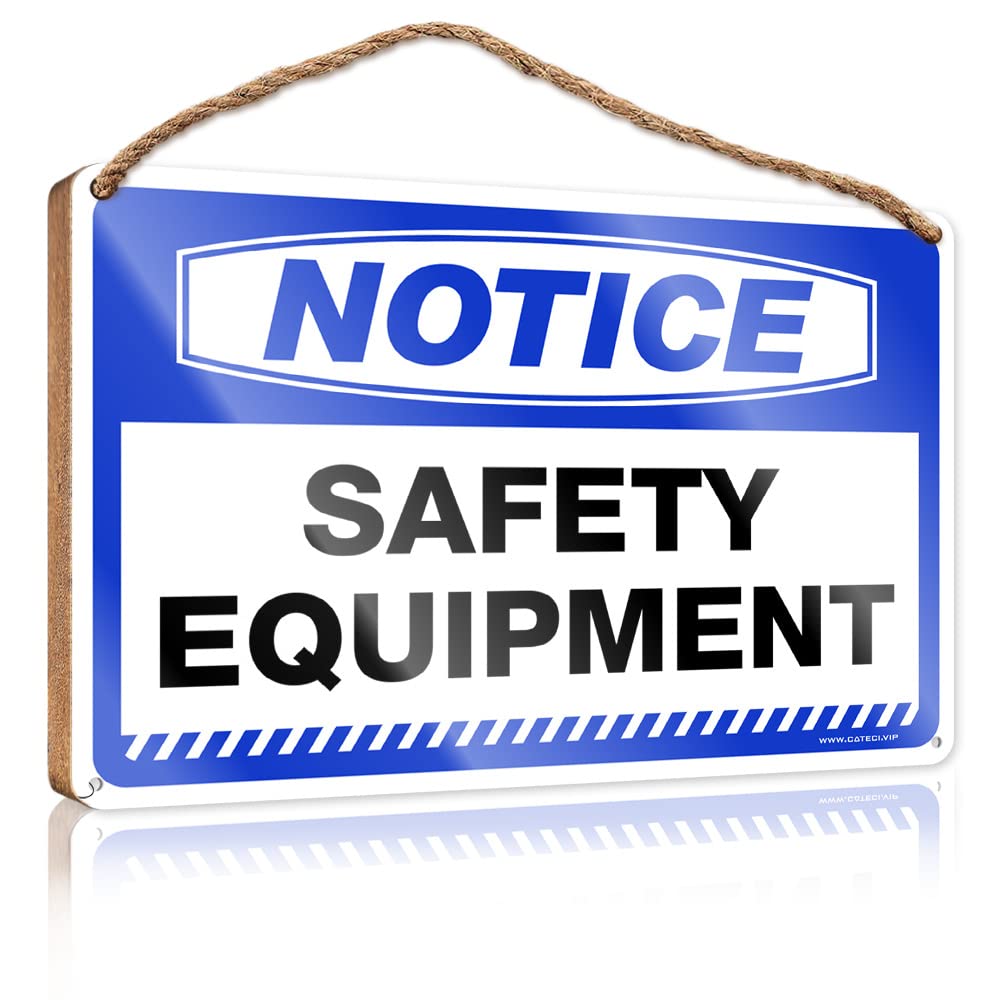 Bruntelo Boys One Color Hanging Door Sign Plaque Notice Safety Equipment Wooden Sign Decor For Bedroom Sign For Front Door(23X35cm)