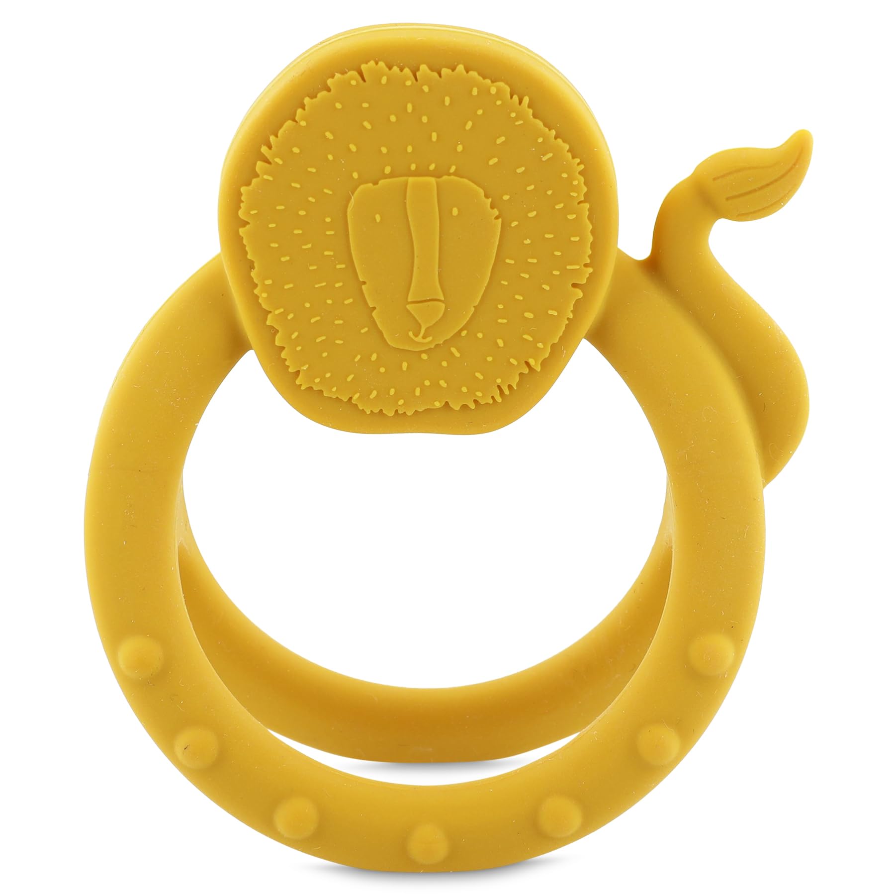 Trixie massaggiagengive sensoriale giocattolo per bambini in silicone Mr. Leone