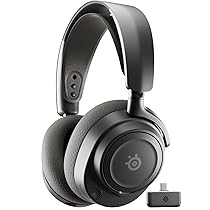 SteelSeries Arctis Nova 7P Wireless Gen 2 -Playstation cuffie da gioco -Controllo app in tempo reale – Oltre 50 h -Driver magnetici al neodimio – Mixabile 2,4 GHz, Bluetooth – PS5,PC,Switch 1, 2, Mobile