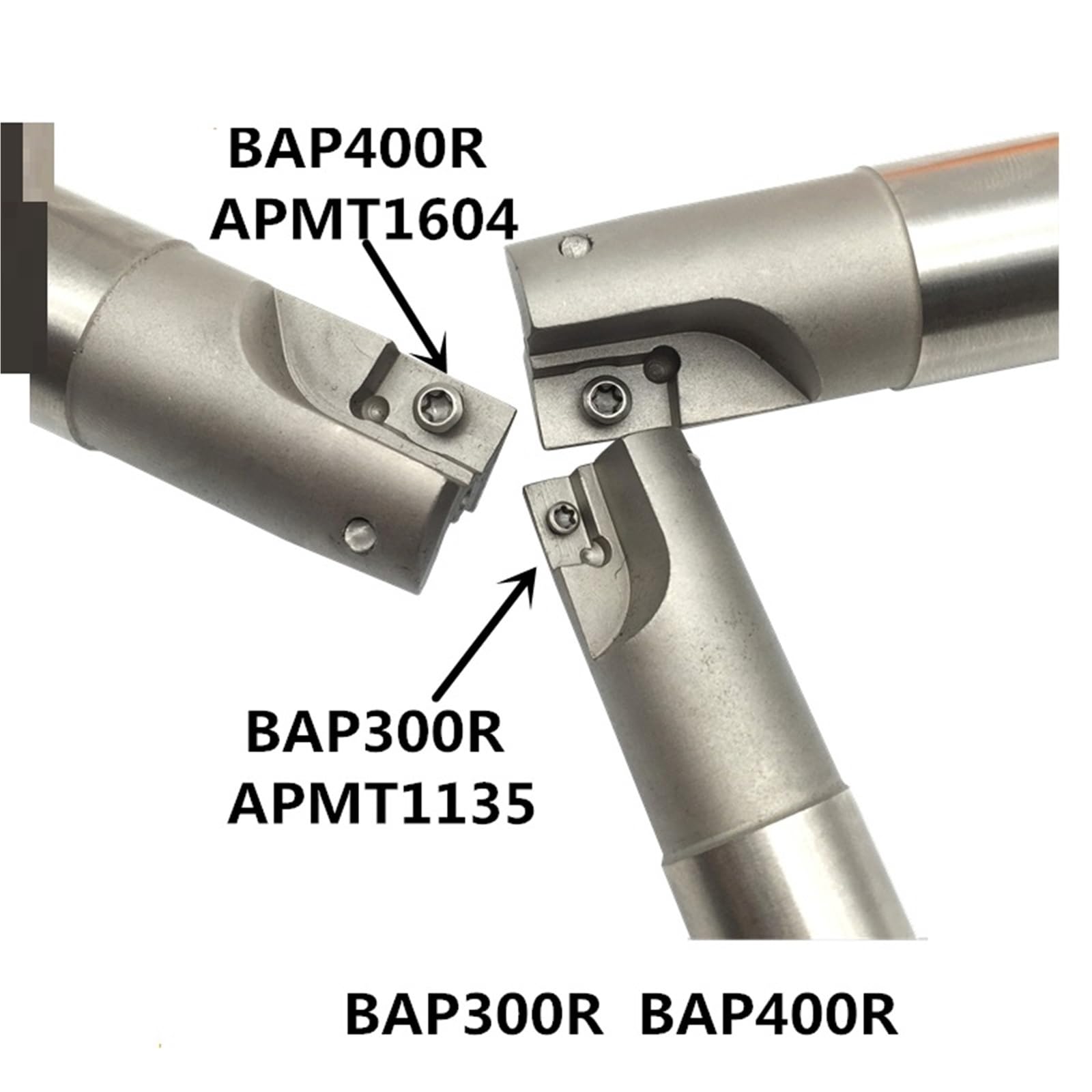 BAP300R C10 10 120 C12 12 120 C14 14 130 C16 16 Portafresas Ranura De Desbaste Hombro De Inmersión Fresado De Copia(C16X16X200 2T)
