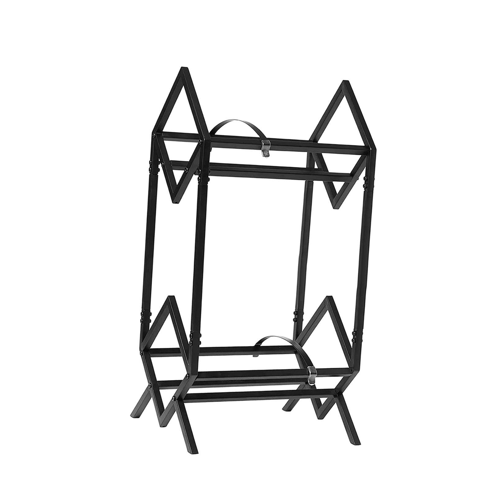 Twisaxc Black Modern Metal Record Stand Display Rack Multiuse Organizer Home And Office Storage Solution And Office Files Metal Record Storage Shelf Bookcase Book
