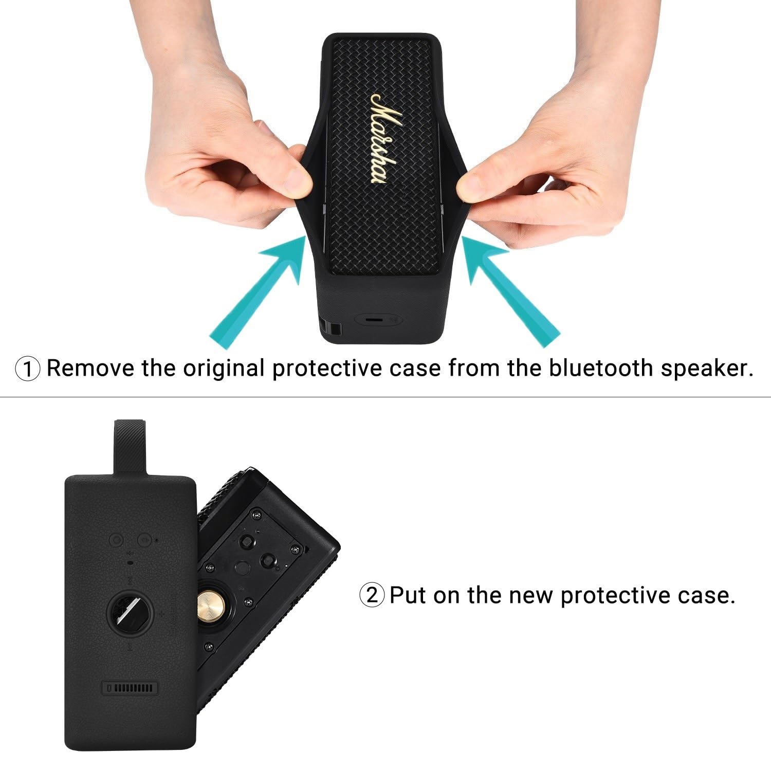 Amazon | マーシャル オーディオ ソフト保護ケース Emberton Bluetooth