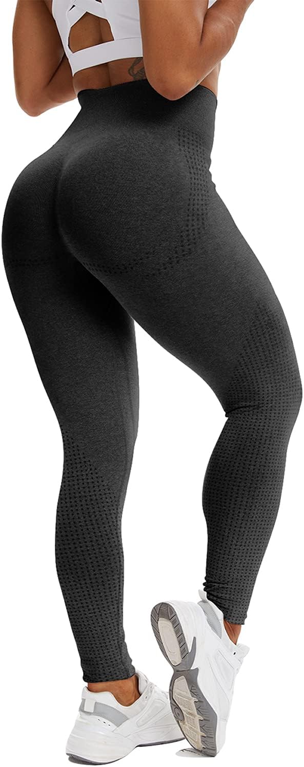 Women's High Waist Workout Seamless Scrunch Booty Leggings Butt Lift Gym Fitness Girl Sport Active Yoga Pants