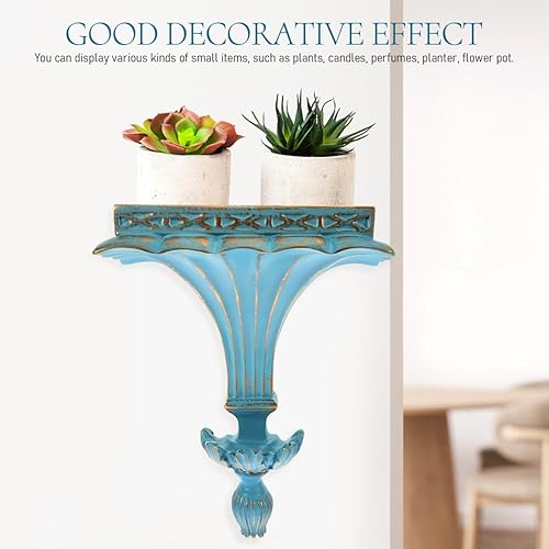 Miniatura 4 de Estantes flotantes decorativos, Estantes decorativos montados en la pared, Organizador de exhibición de pared clásico, Estante de adorno de arte de