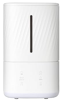 YAMAZEN MZH-L50-W ハイブリッド加湿器 YAMAZEN 加湿器 ヒーター付ハイブリット式 5L 400ml 温度・湿度