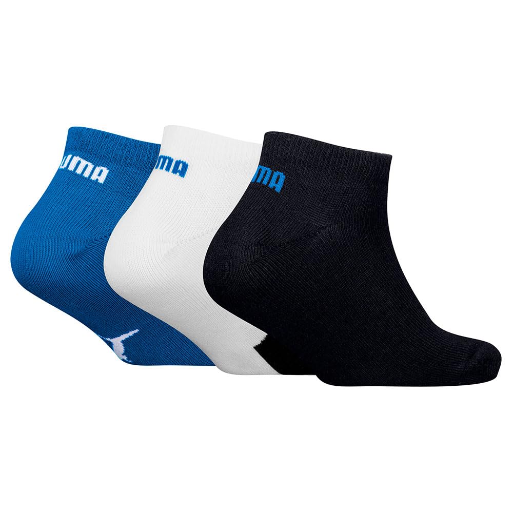 PUMA Skarpety dziecięce, uniseks, Granatowy, biały, mocny niebieski, 31/34 EU