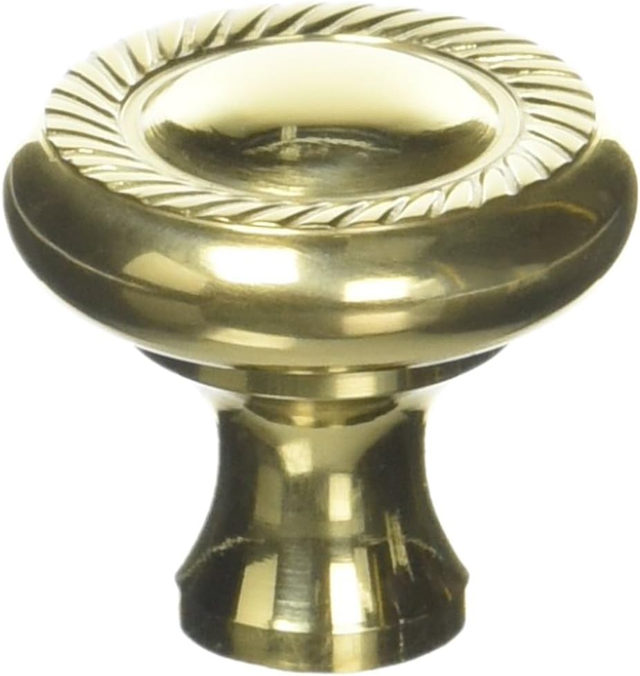 Top Knobs M324 Somerset Swirl Knob Brass/Antique Brass