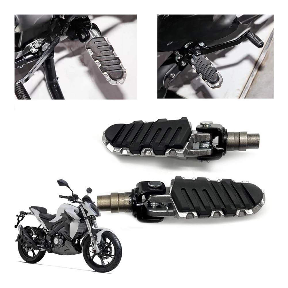 Moto pedali poggiapiedi Moto Anteriore Sinistra Destra Poggiapiedi Pedane Pedali Staffa Per BJ150S BJ150-31 Per Keeway RKF125 RKF 125