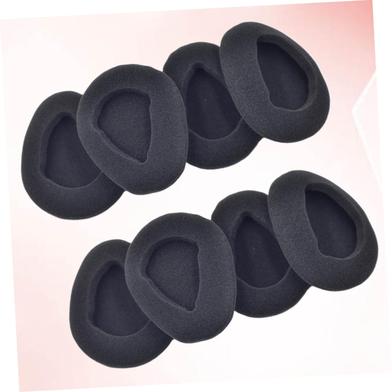 Almohadillas De Esponja para Auriculares Reemplazo De Cojines para Oídos De Aislamiento Acústico Y Compatibles Mayoría De Auriculares 8 Piezas X 3