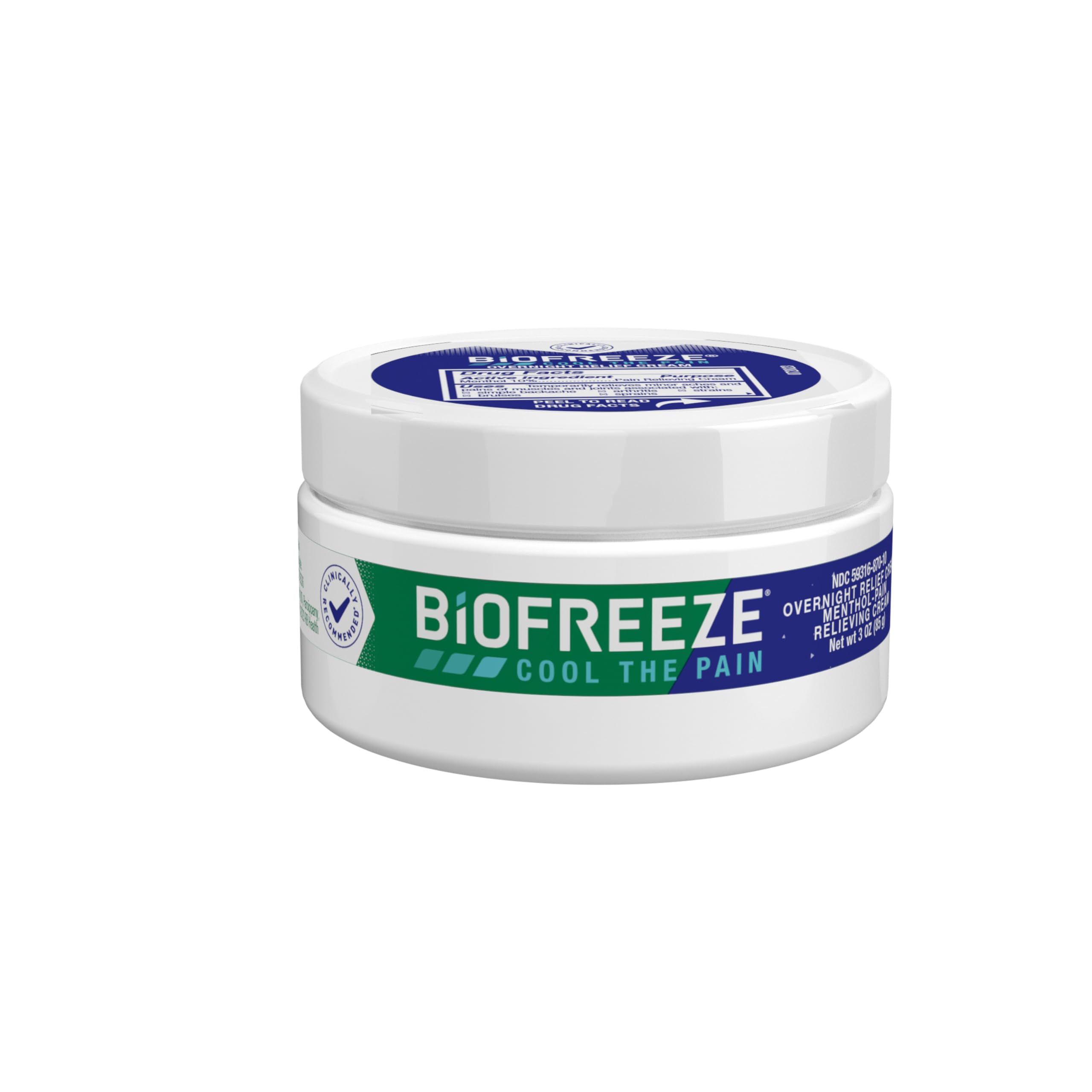 Biofreeze Overnight Pain Relief Cream, Lavender-Scented Menthol Cream, 3 oz — Amazon image 21