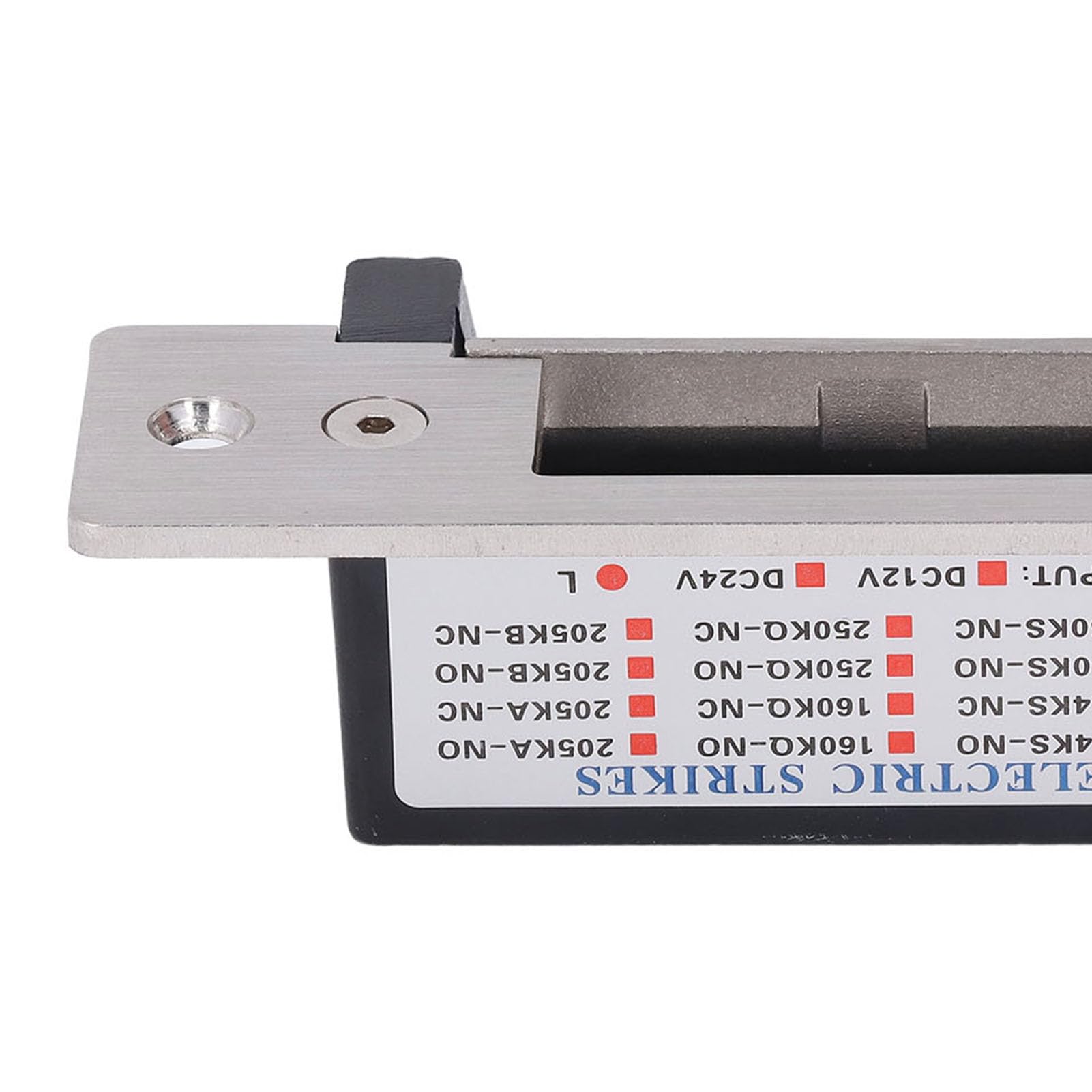 Serrure à Gâche électrique Sécurisée en Acier Inoxydable Robuste 12 V pour Portails Résidentiels et Salles de Serveurs