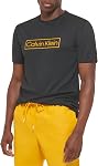 Calvin Klein mens Light Weight Quick Dry Short Sleeve 40+ UPF Protection t-shirt