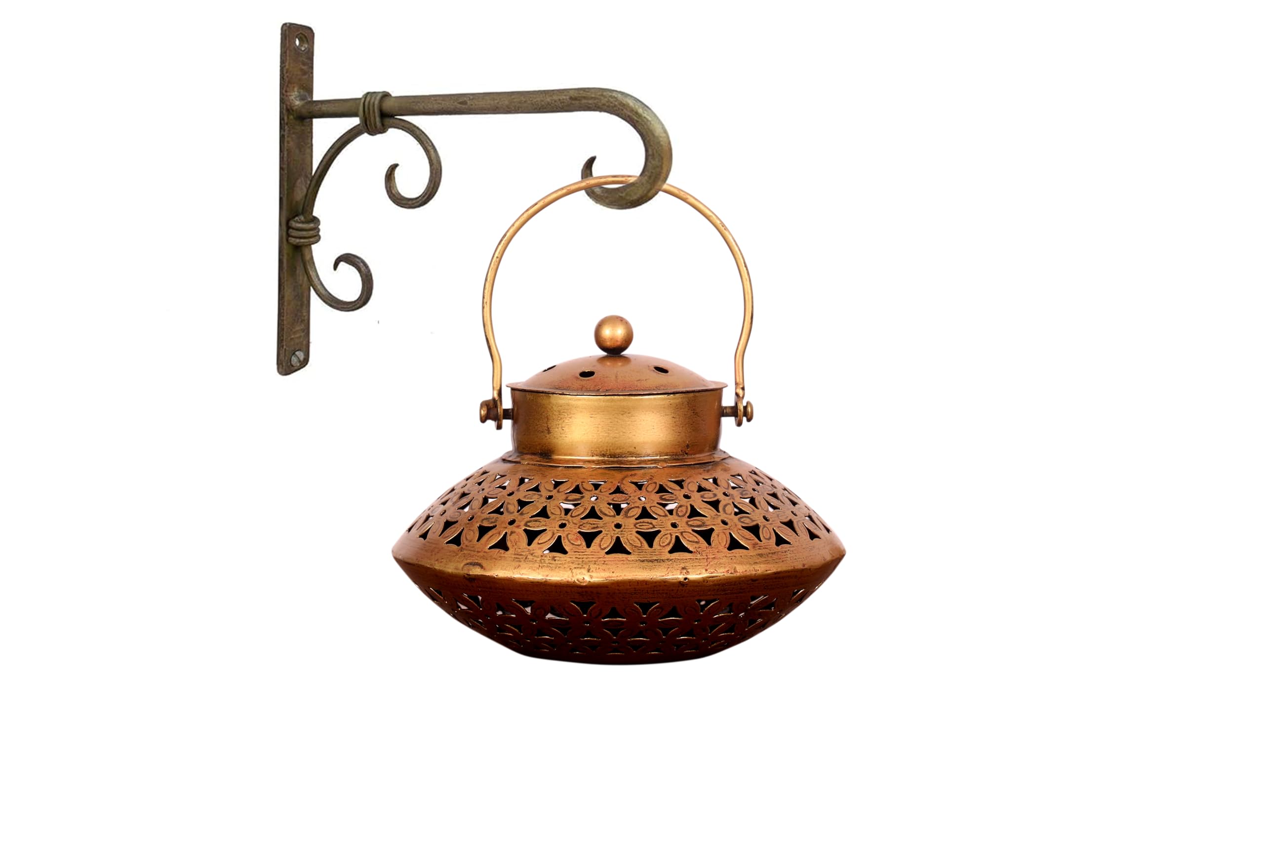 VIKACRAFT Brass Dhoop Dani Pot Tealight Candle Holder for Home Décor Items Dhoop Batti Stand for Living Room Incense Burner Pooja Items - Gold - 7 Inch (B0DGCSVX64) Amazon Price History, Amazon Price Tracker