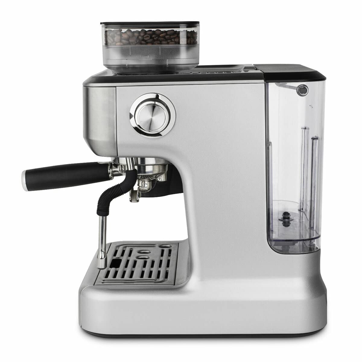H.Koenig Espresso machine with grinder EXPRO980, 2.7L, 250g bean reservoir, 15 grind sizes, Italian pump, Customizable dosage for 1 or 2 cups, Thermoblock, Pressure 20 bars