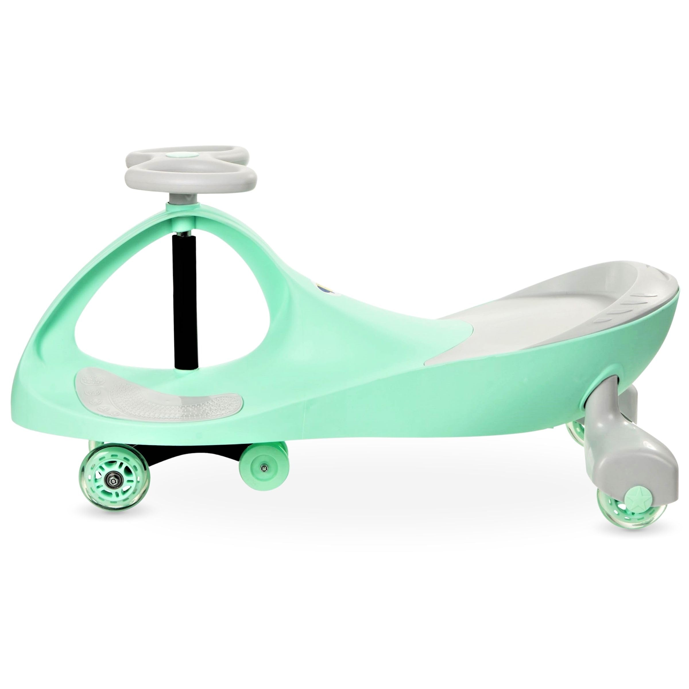 TWISTCAR Porteur pour Enfant 3+ Ans, Voiture Twist avec Volant et Roues Caoutchouc Lumineuses - 120 kg