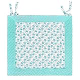 Lulando Tappeto da Gioco, Verde Menta/Ricci, 120X120 Cm - 900 g