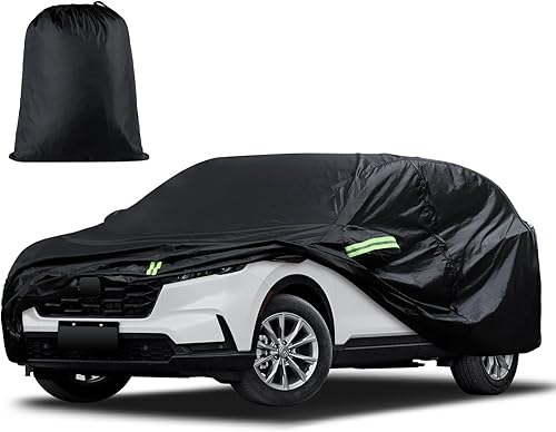 Migaven - Funda de coche personalizada, impermeable para todo tipo de clima, funda exterior completa, protector de lluvia, sol, nieve con cremallera