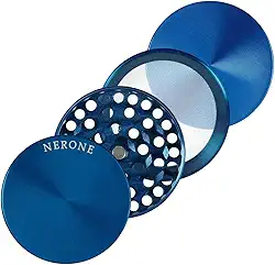 Dichavador/Moedor NERONE 4 partes metal azul