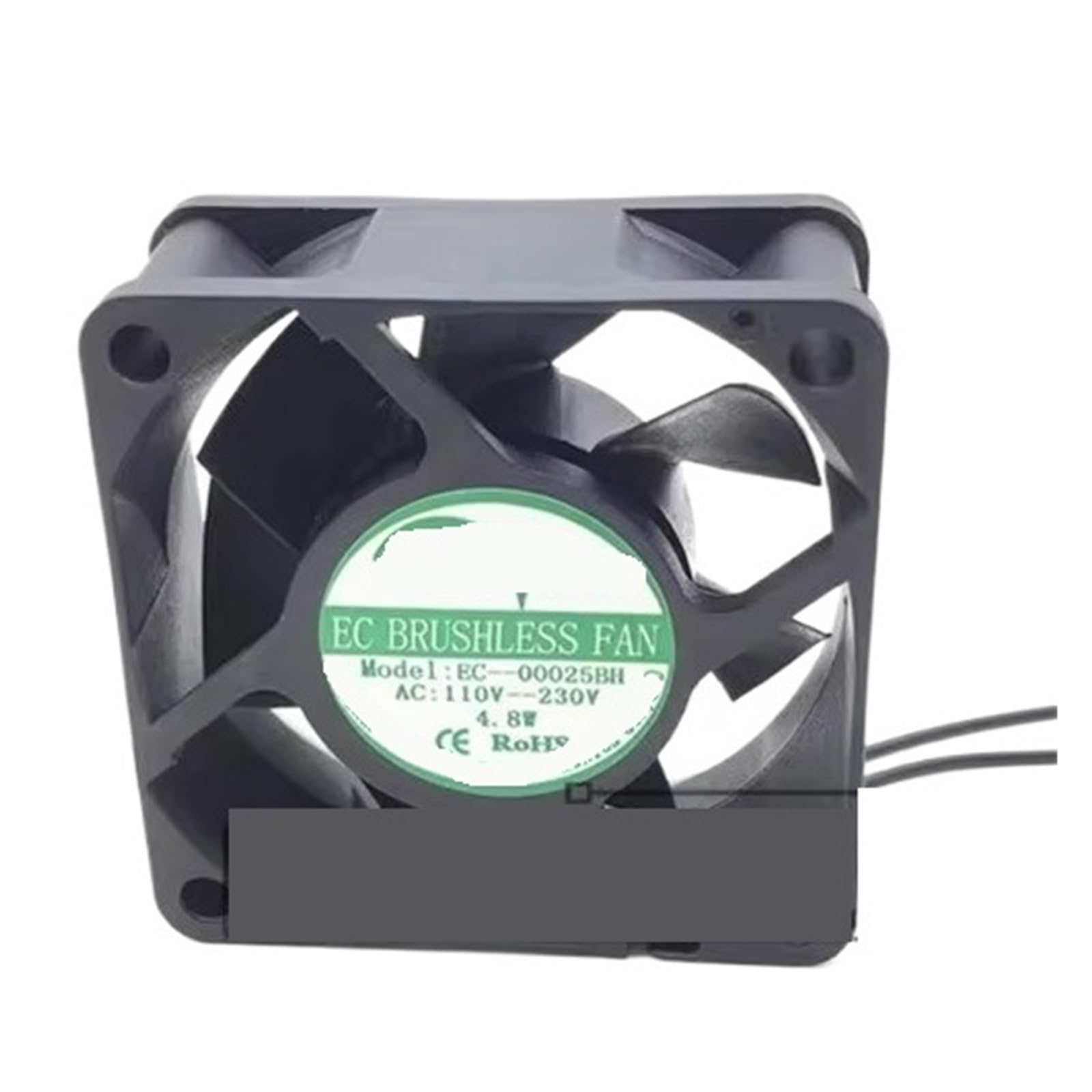 PEQYUACTE EC-00025BH 60 * 60 * 25MM 6CM AC110V-230V 4.8W Cooling Fan