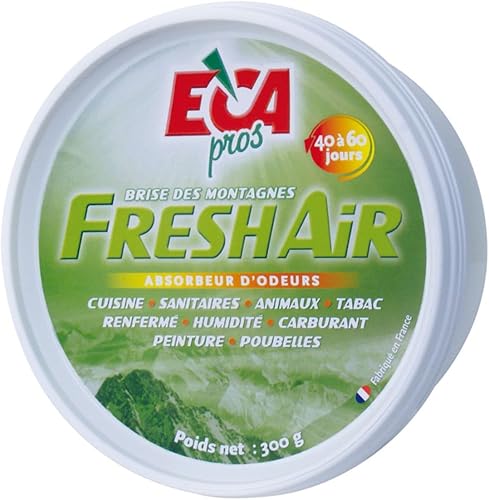 ECApros 039 - Absorbe olores (plástico, 120 mm), Color Verde y Blanco