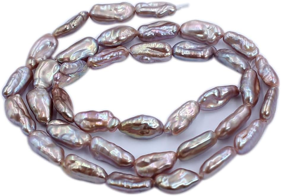 Natural 5x9mm Freeform Biwa Shining Purple Freshwater Pearl Jewelry Necklace Bracelet Earrings Making Craft Loose Beads Strand 16"
