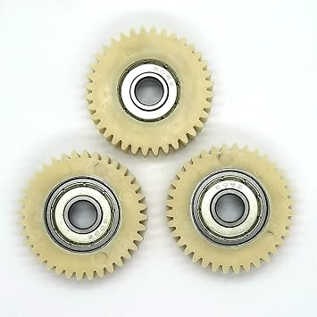 Equip 3 Pieces 36 Teeth 38mm OD Bicycle Motor Tricycle Clutch Gear Box Spool Gear Replacement Gear