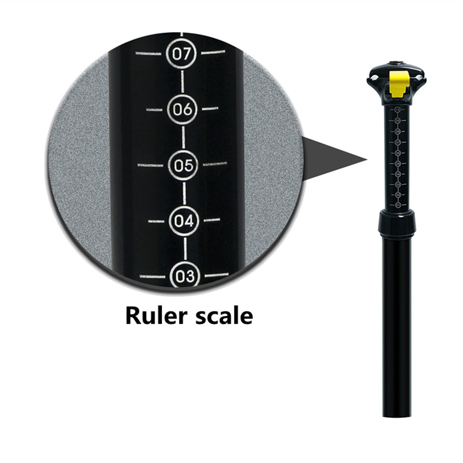 Tige De Selle Vélo à Suspension Pour E-Bike, Tige De Selle VTT Diamètre