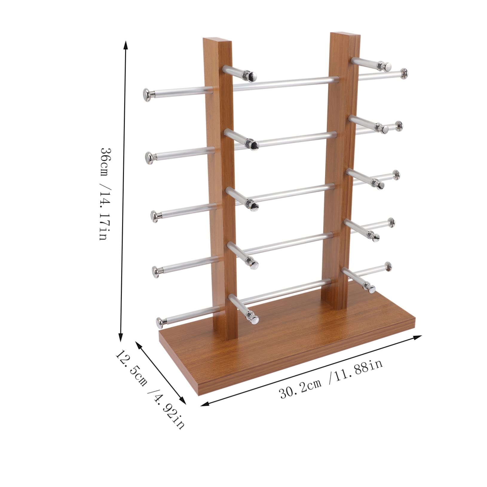 ERINGOGO Sonnenbrillen Display Rack Mit Großer Aufbewahrungskapazität Stabiler Brillenhalter Für Zuhause Und Geschäfte Zur Präsentation Und Aufbewahrung Von Sonnenbrillen Und Brillen
