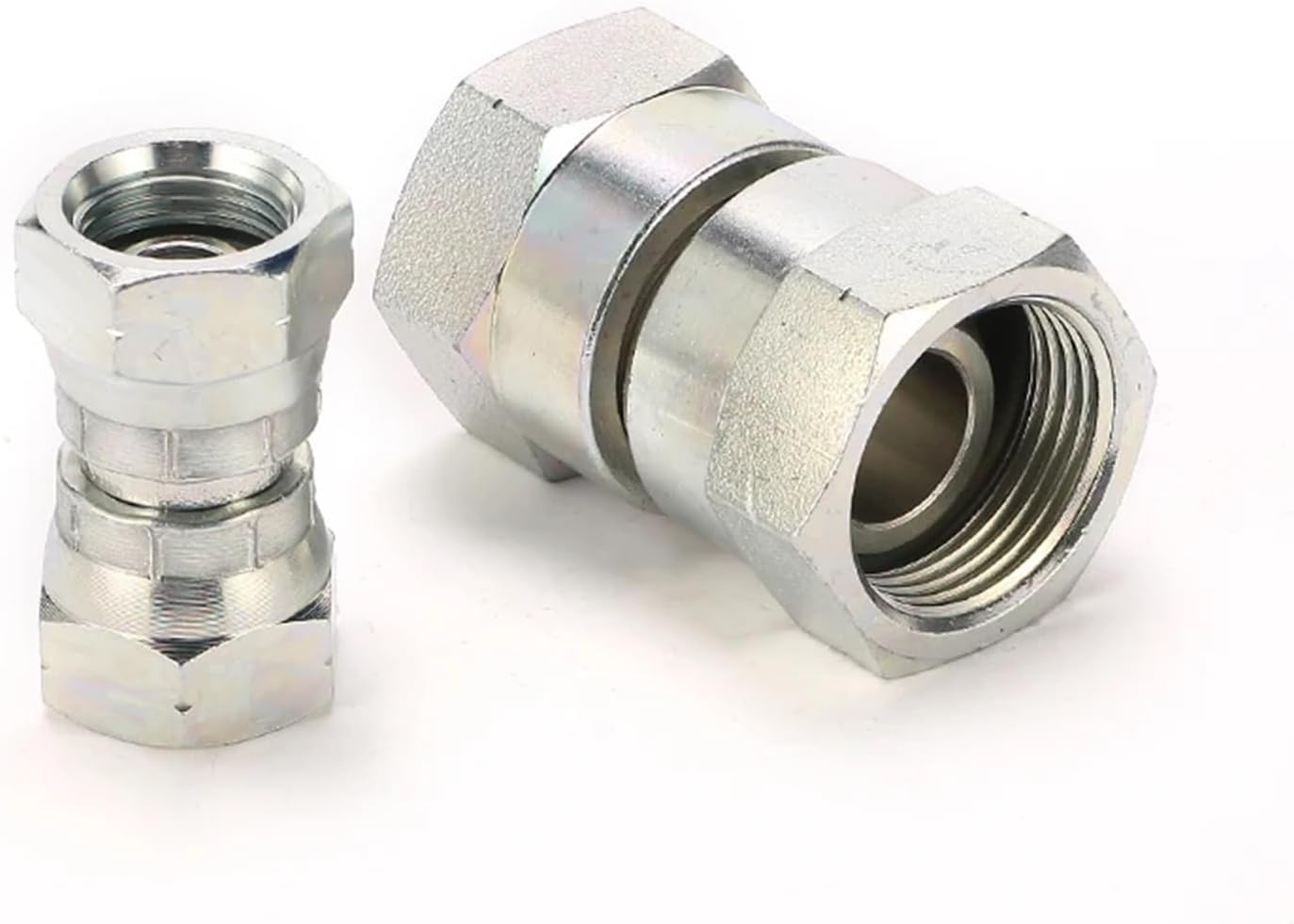 100PCS 3B-06 BSPP Female 60° Cone Pipe Connector Hydraulic ADAPTERS